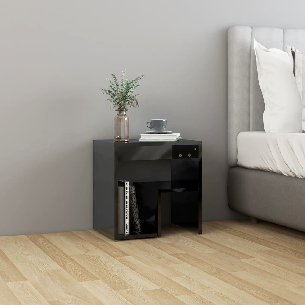 Comodino 40X30X40 Cm In Legno Multistrato