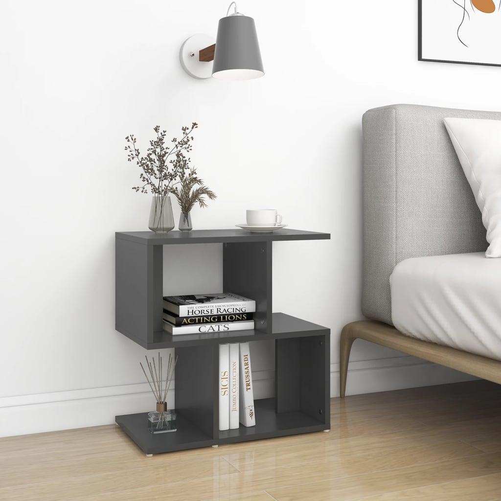 Comodini 2Pz 50X30X51,5 Cm Legno Multistrato