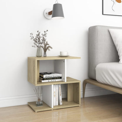 Comodini 2Pz 50X30X51,5 Cm Legno Multistrato