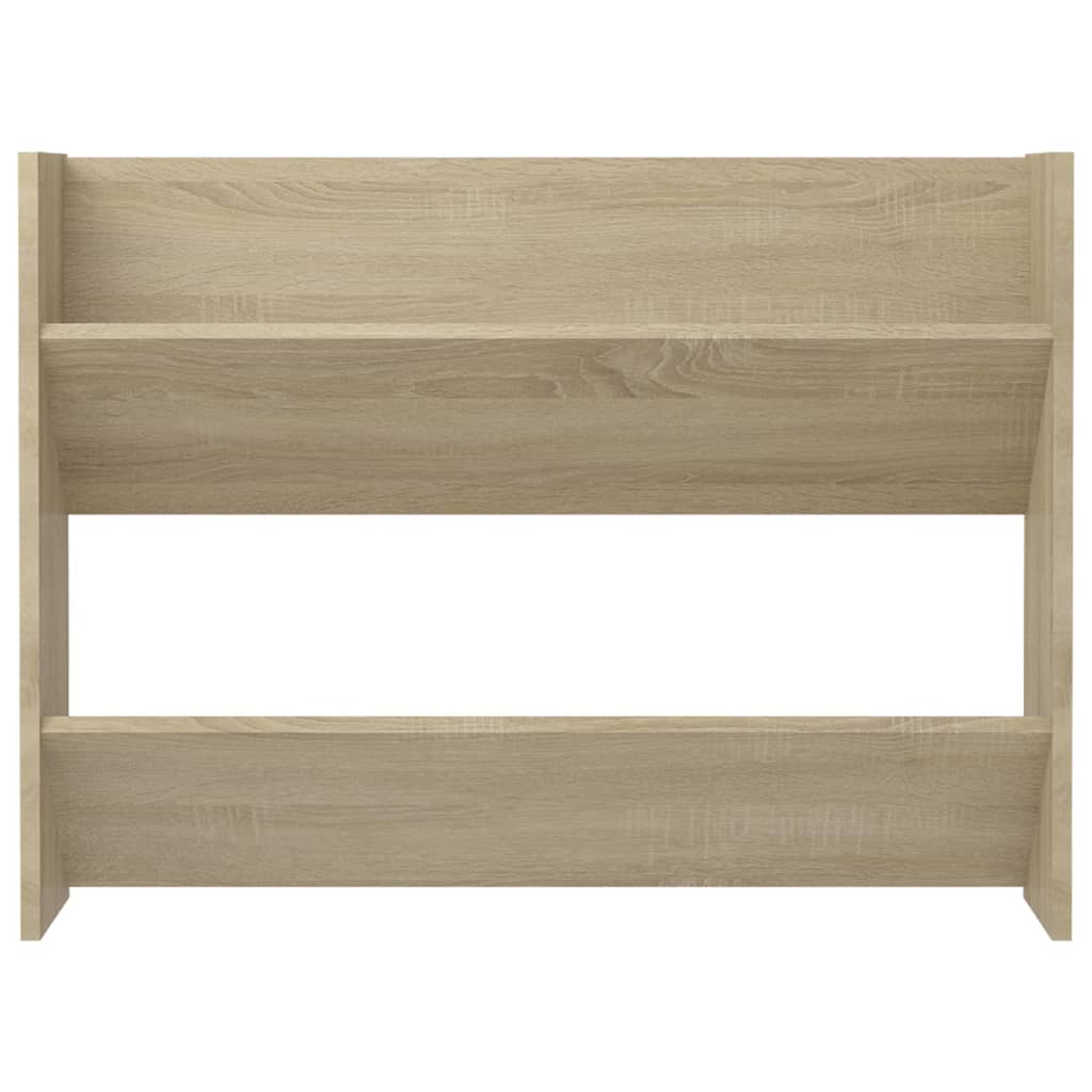 Scarpiera A Muro 80X18X In Legno Multistrato Rovere Sonoma