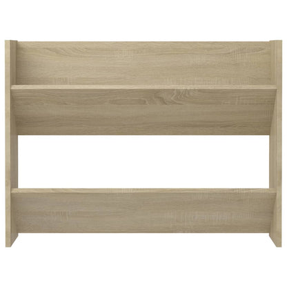 Scarpiera A Muro 80X18X In Legno Multistrato Rovere Sonoma