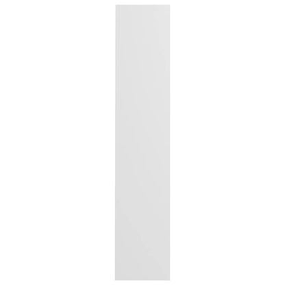 Scarpiera A Muro Bianca 80X18X In Legno Multistrato Bianco