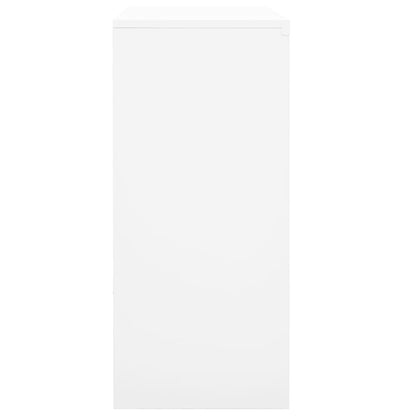 Armadio Per Ufficio Anta Scorrevole 90X40X90Cm Acciaio
