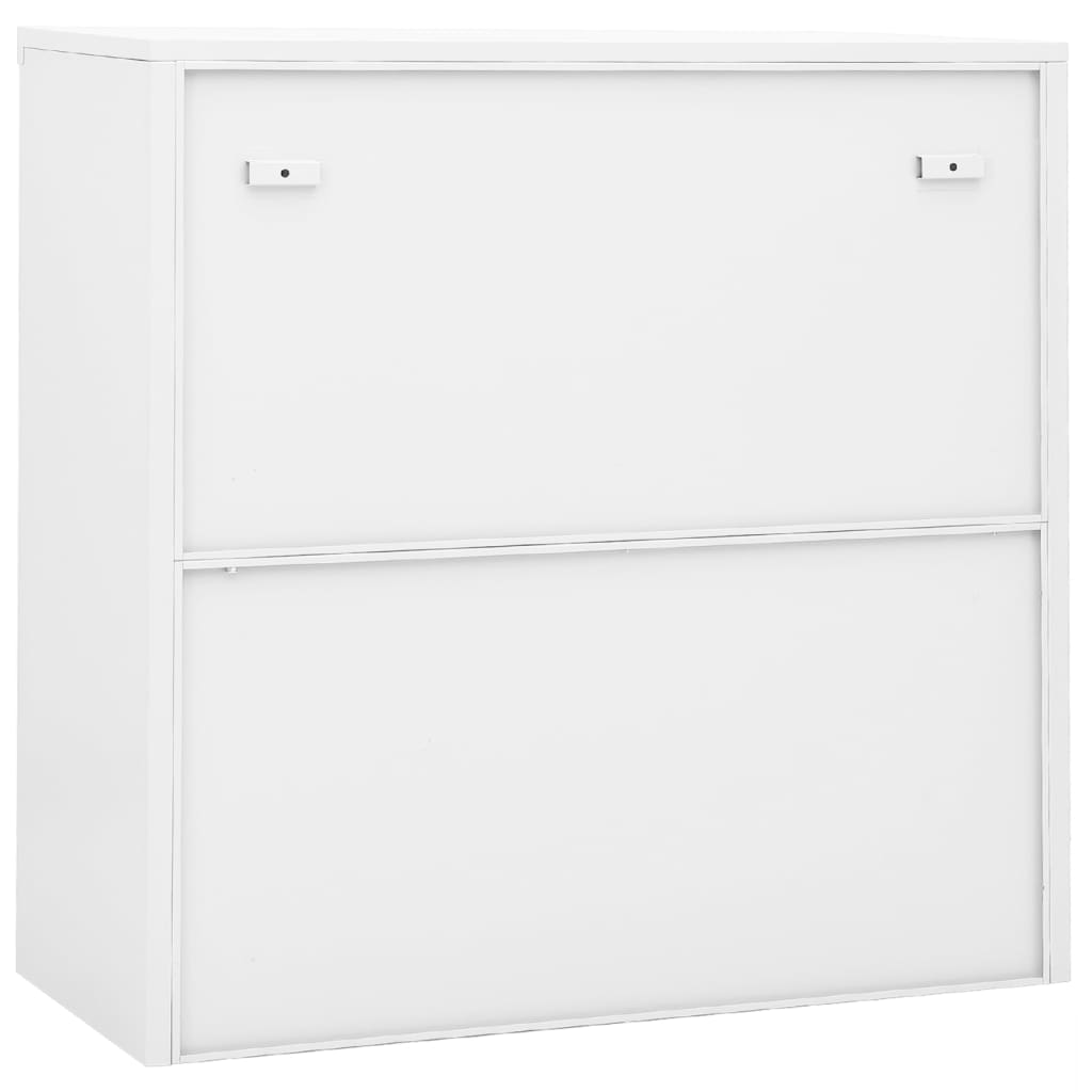 Armadio Per Ufficio Anta Scorrevole 90X40X90Cm Acciaio