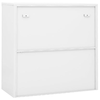 Armadio Per Ufficio Anta Scorrevole 90X40X90Cm Acciaio