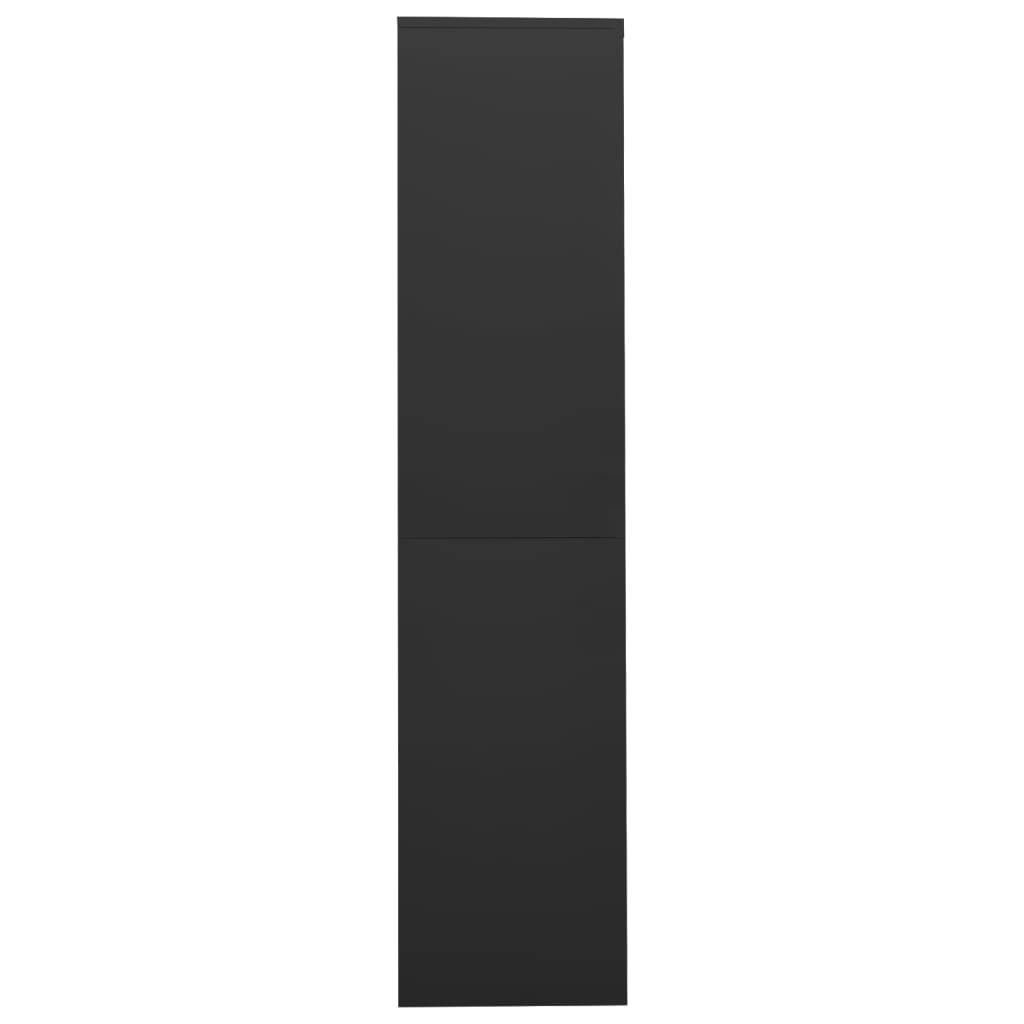 Armadio Ufficio Anta Scorrevole 90X40X180 Cm Acciaio