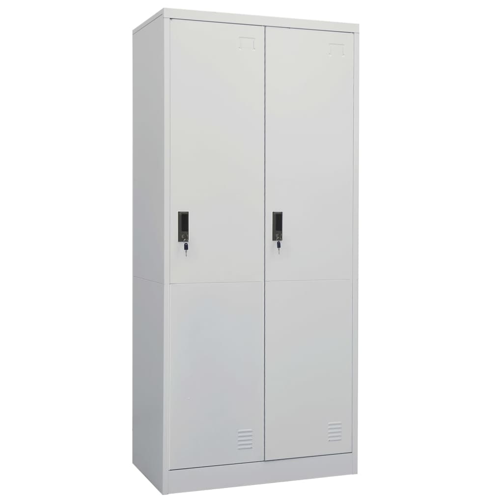 Armadio 80X50X180 Cm In Acciaio