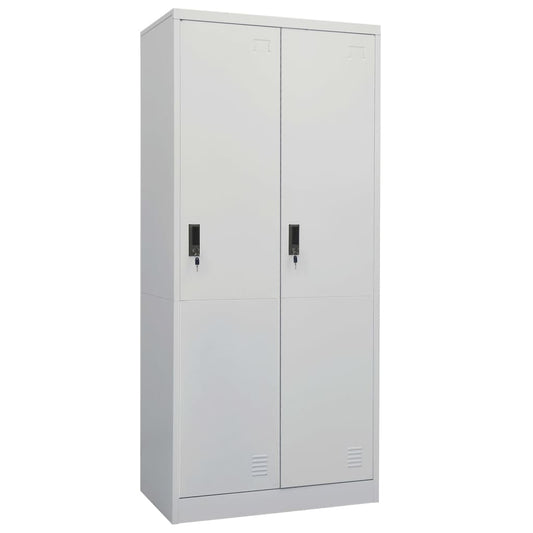 Armadio 80X50X180 Cm In Acciaio