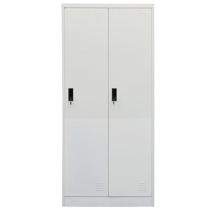 Armadio 80X50X180 Cm In Acciaio