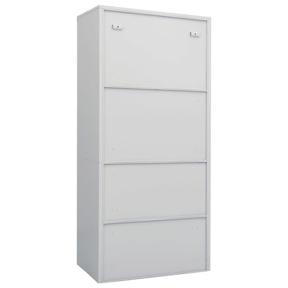 Armadio 80X50X180 Cm In Acciaio