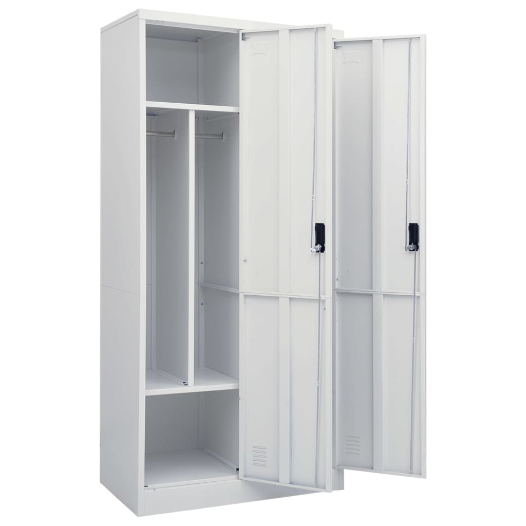 Armadio 80X50X180 Cm In Acciaio