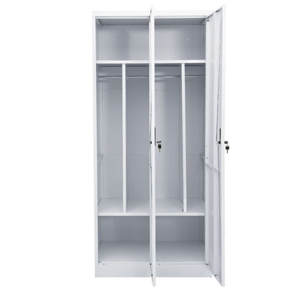 Armadio 80X50X180 Cm In Acciaio