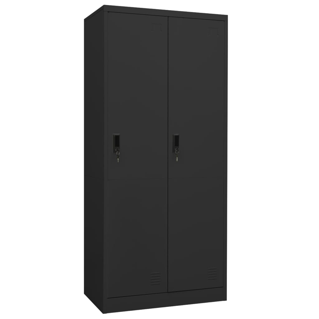 Armadio 80X50X180 Cm In Acciaio