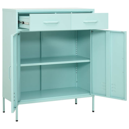 Armadietto 80X35X101,5 Cm In Acciaio