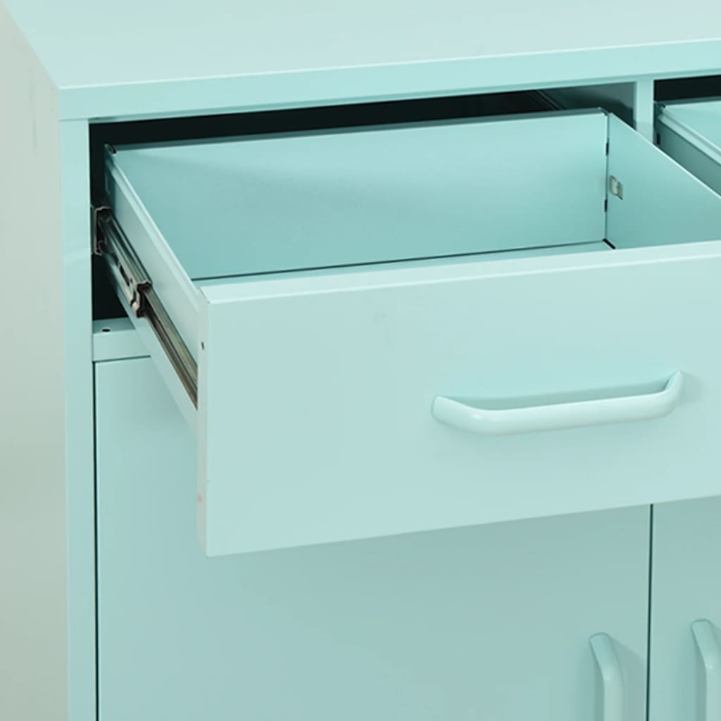 Armadietto 80X35X101,5 Cm In Acciaio