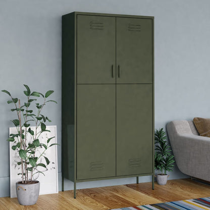 Armadio 90X50X180 Cm In Acciaio