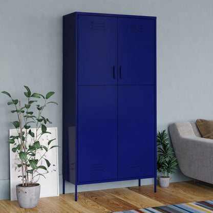 Armadio 90X50X180 Cm In Acciaio