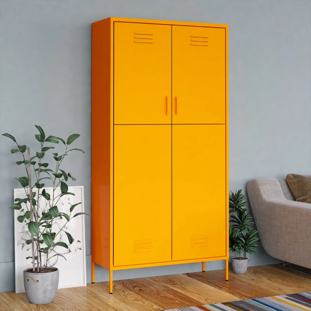 Armadio 90X50X180 Cm In Acciaio