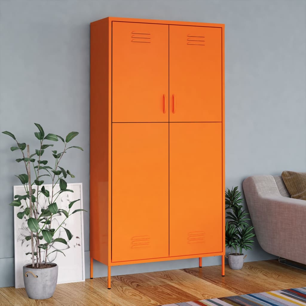 Armadio 90X50X180 Cm In Acciaio