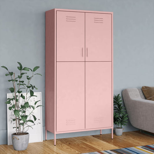 Armadio 90X50X180 Cm In Acciaio