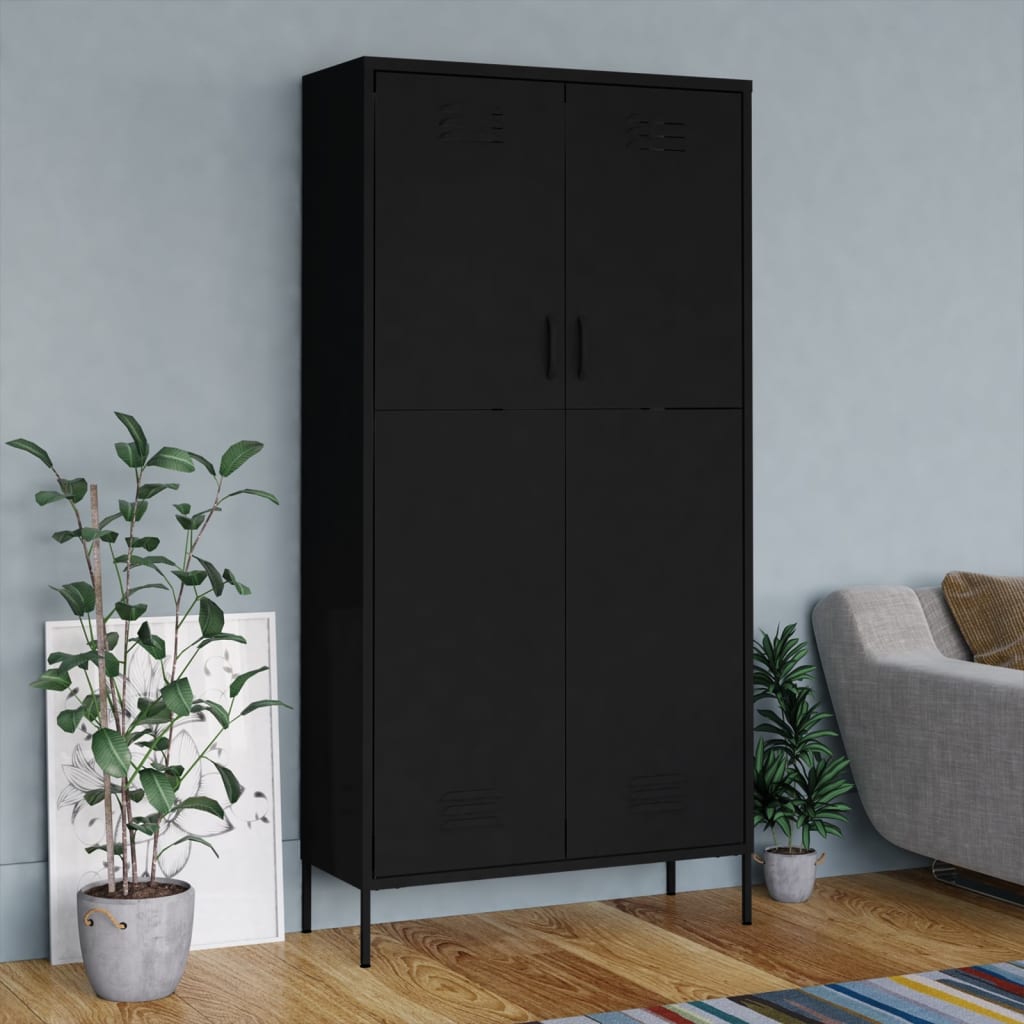 Armadio 90X50X180 Cm In Acciaio