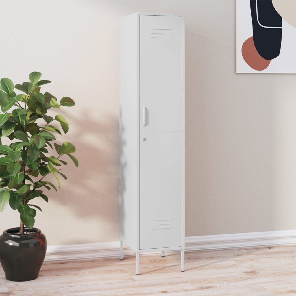 Armadio 35X46X180 Cm In Acciaio