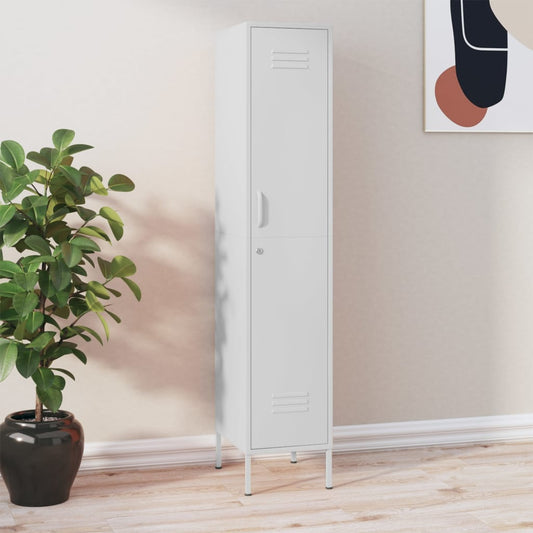 Armadio 35X46X180 Cm In Acciaio