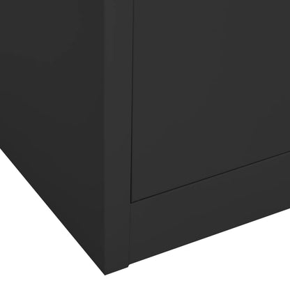 Armadio Per Ufficio 90X40X180 Cm In Acciaio