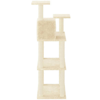Albero Per Gatti Con Tiragraffi In Sisal 118,5 Cm