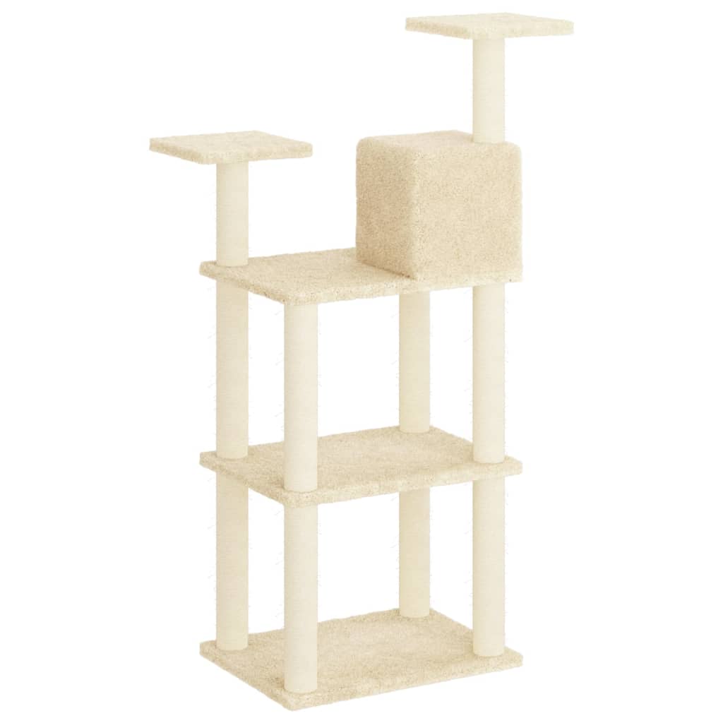 Albero Per Gatti Con Tiragraffi In Sisal 118,5 Cm