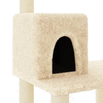 Albero Per Gatti Con Tiragraffi In Sisal 118,5 Cm