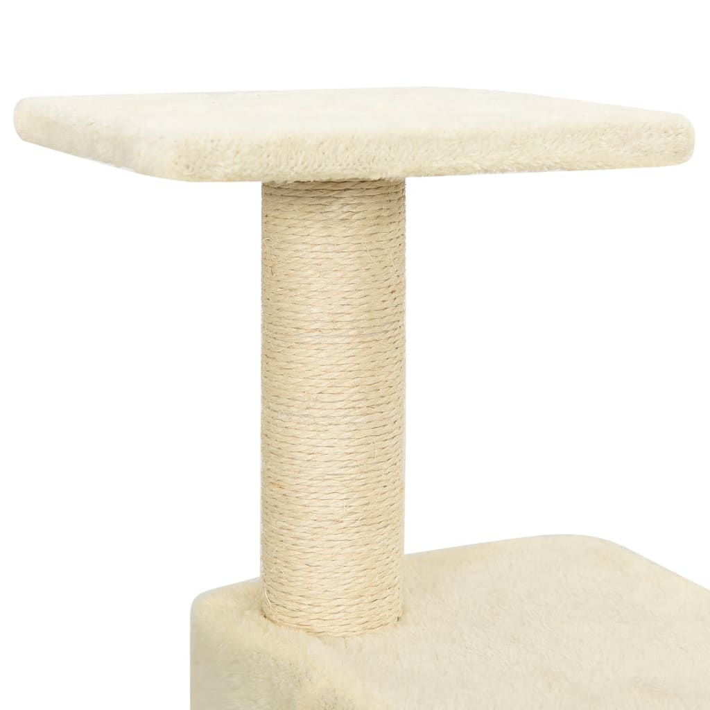 Albero Per Gatti Con Tiragraffi In Sisal 118,5 Cm