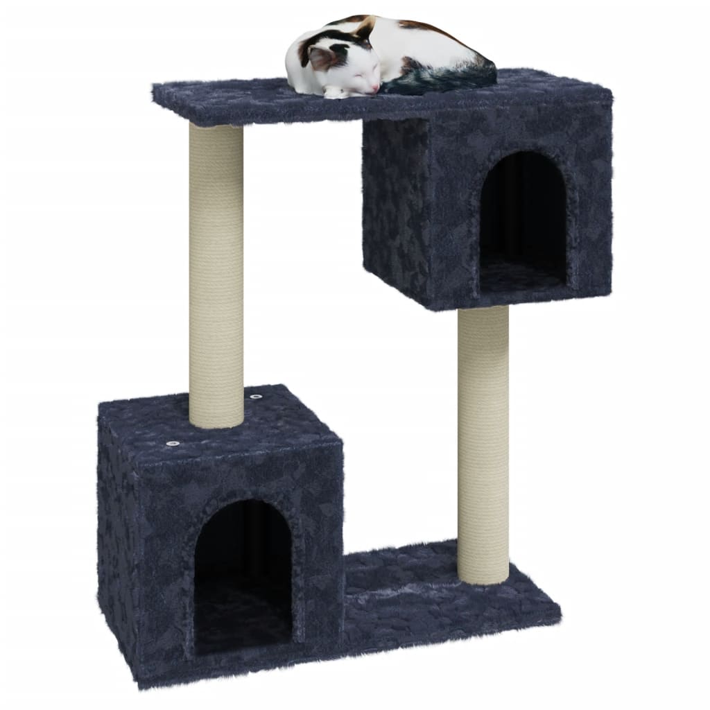 Albero Per Gatti Con Tiragraffi In Sisal 60 Cm