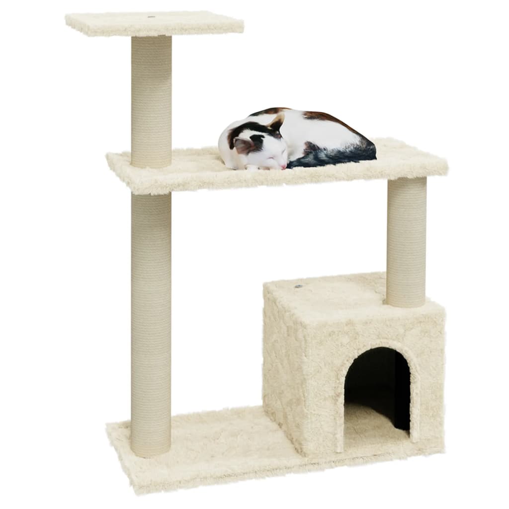 Albero Per Gatti Con Tiragraffi In Sisal