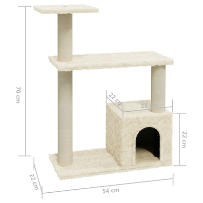 Albero Per Gatti Con Tiragraffi In Sisal