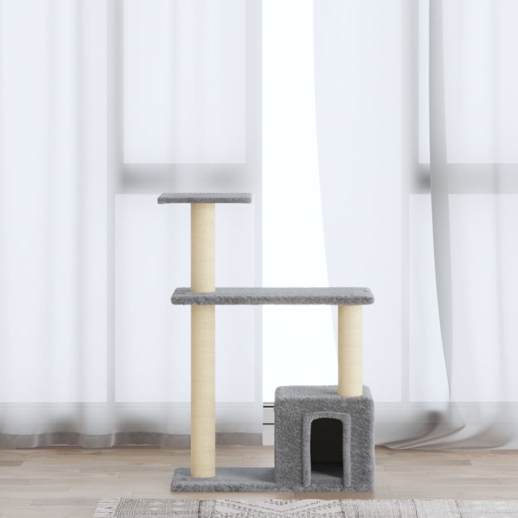 Albero Per Gatti Con Tiragraffi In Sisal