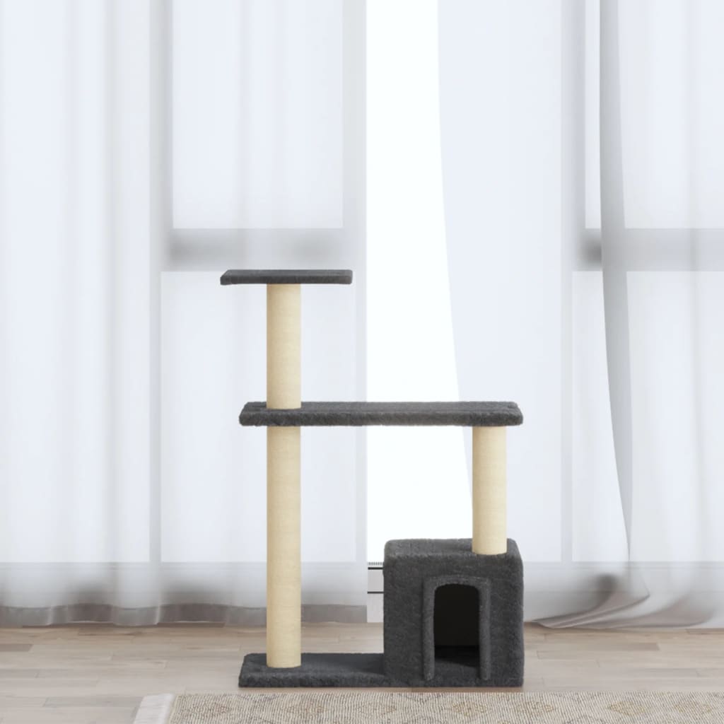 Albero Per Gatti Con Tiragraffi In Sisal
