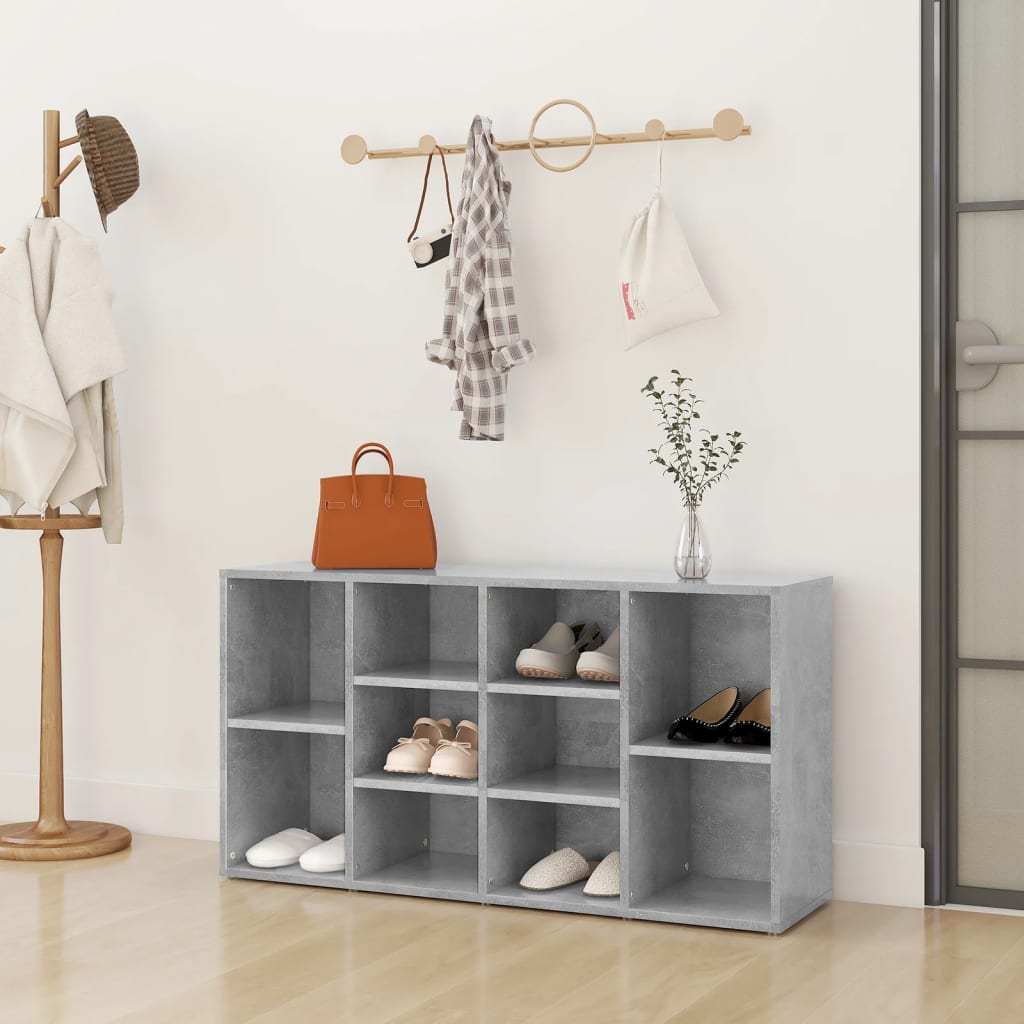 Scarpiera Panchina Bianca Rovere Sonoma 103X30X54,5 Multistrato