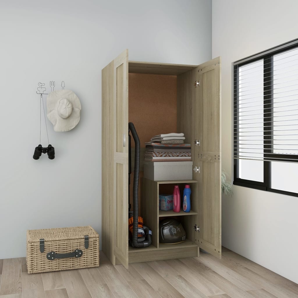 Armadio 82,5X51,5X180 Cm In Legno Multistrato