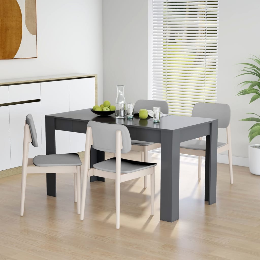 Tavolo Da Pranzo 140X74,5X76 Cm Legno Multistrato