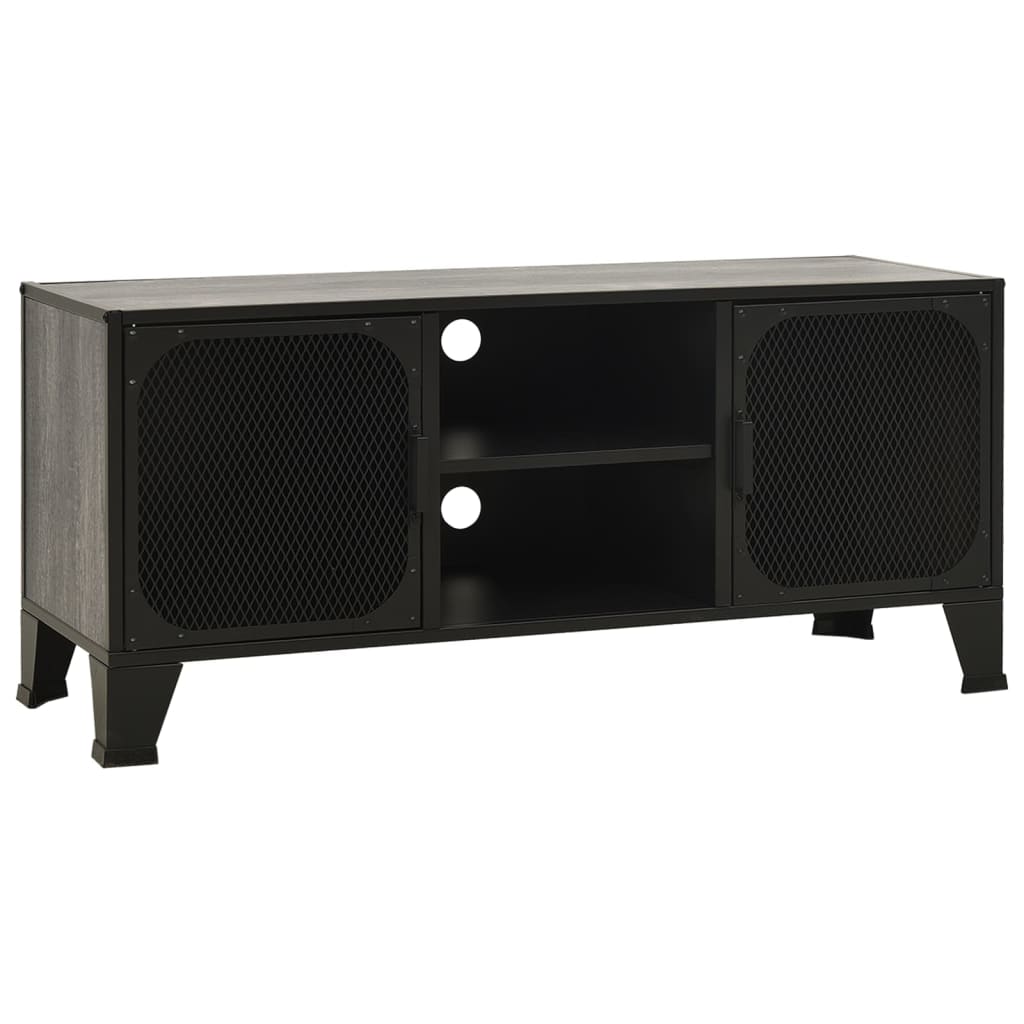 Mobile Porta Tv 105X36X47 Cm In Metallo E Mdf