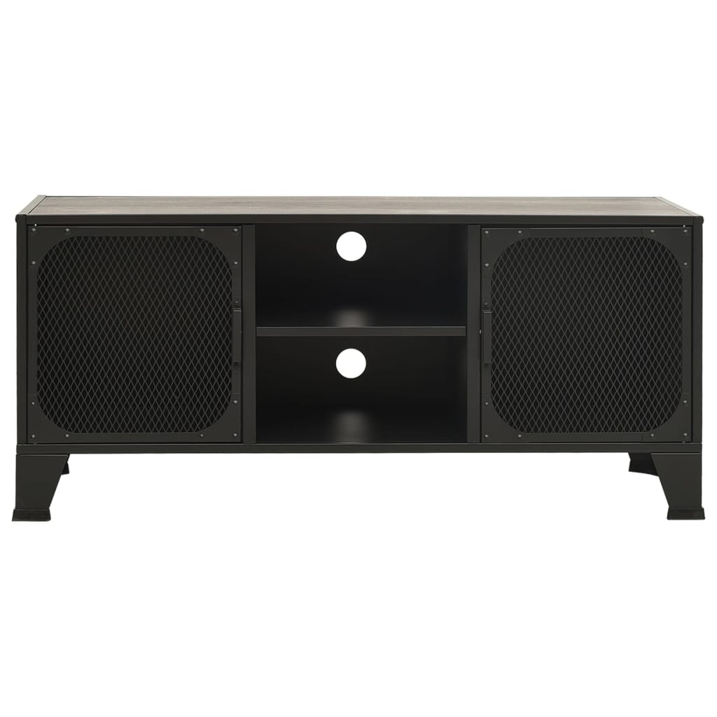 Mobile Porta Tv 105X36X47 Cm In Metallo E Mdf