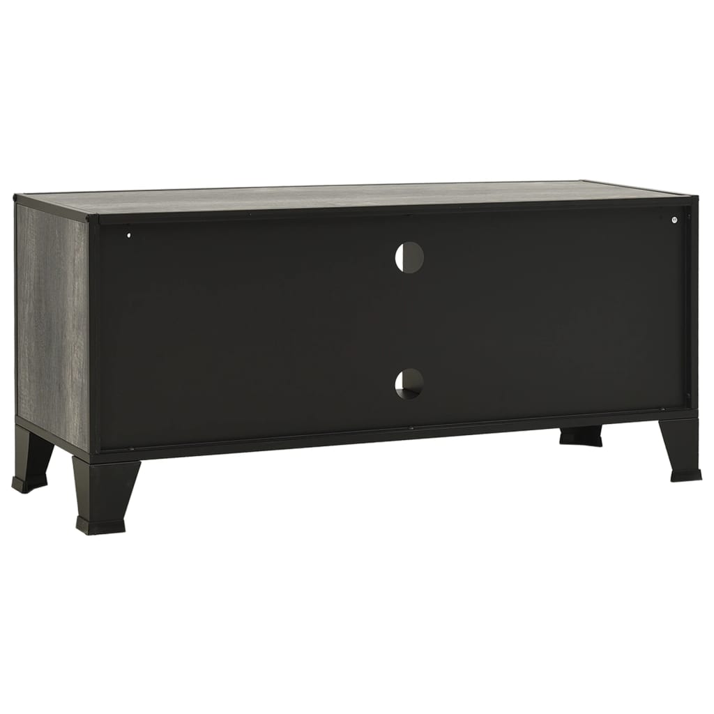 Mobile Porta Tv 105X36X47 Cm In Metallo E Mdf