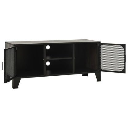 Mobile Porta Tv 105X36X47 Cm In Metallo E Mdf