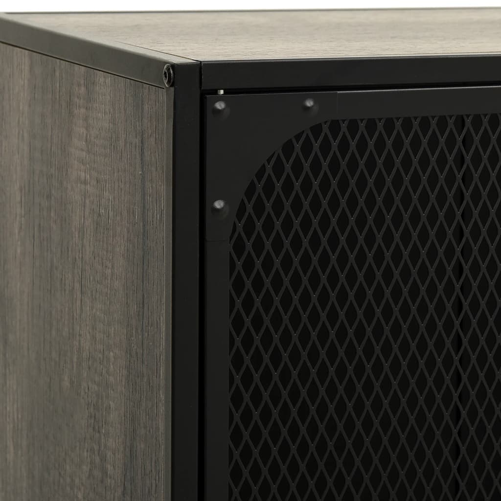 Mobile Porta Tv 105X36X47 Cm In Metallo E Mdf