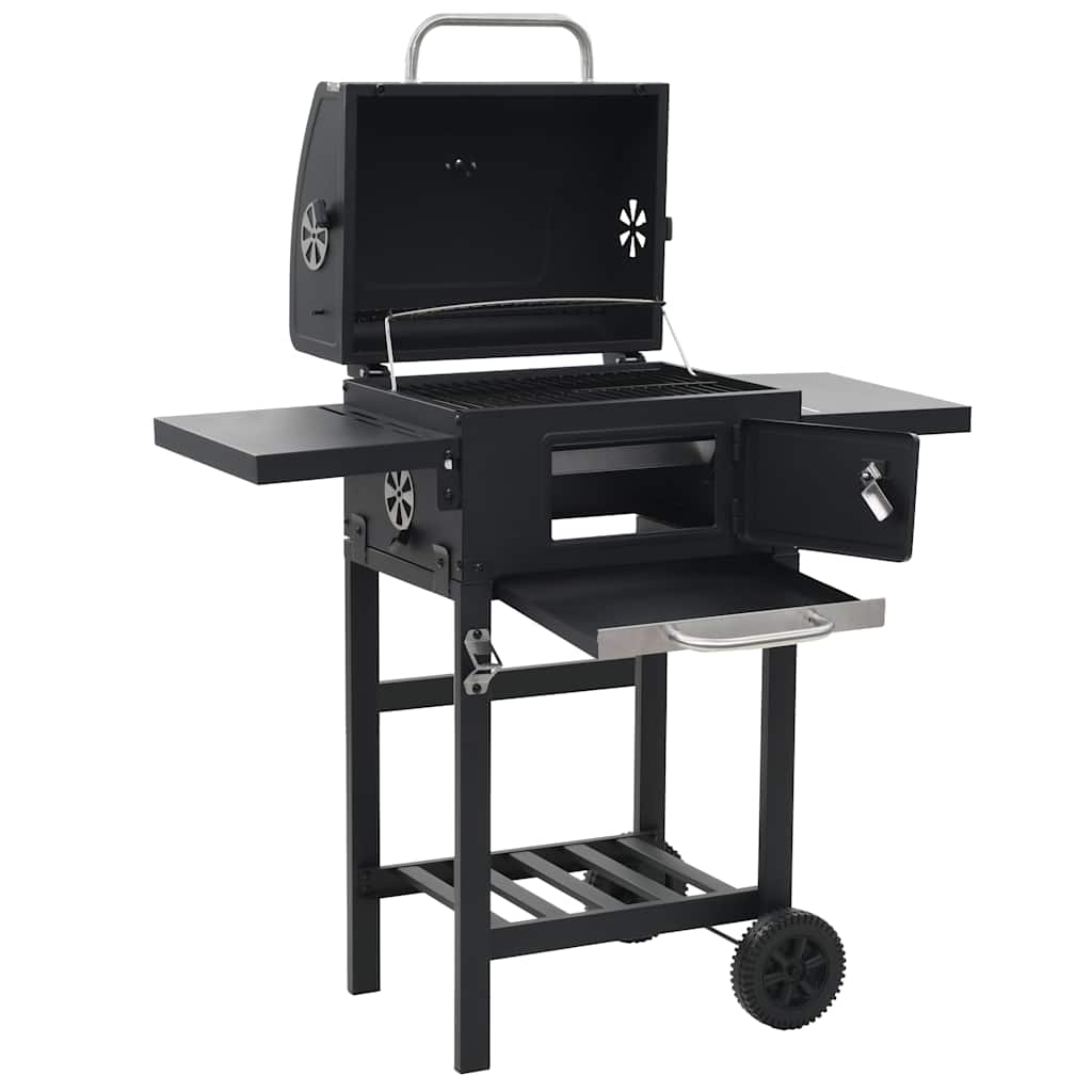 Forno Per Pizza E Barbecue 3-In-1 Nero