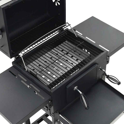 Forno Per Pizza E Barbecue 3-In-1 Nero