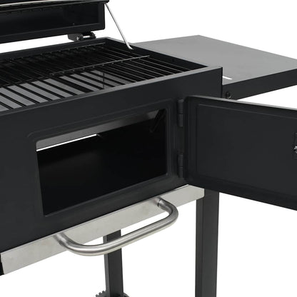 Forno Per Pizza E Barbecue 3-In-1 Nero
