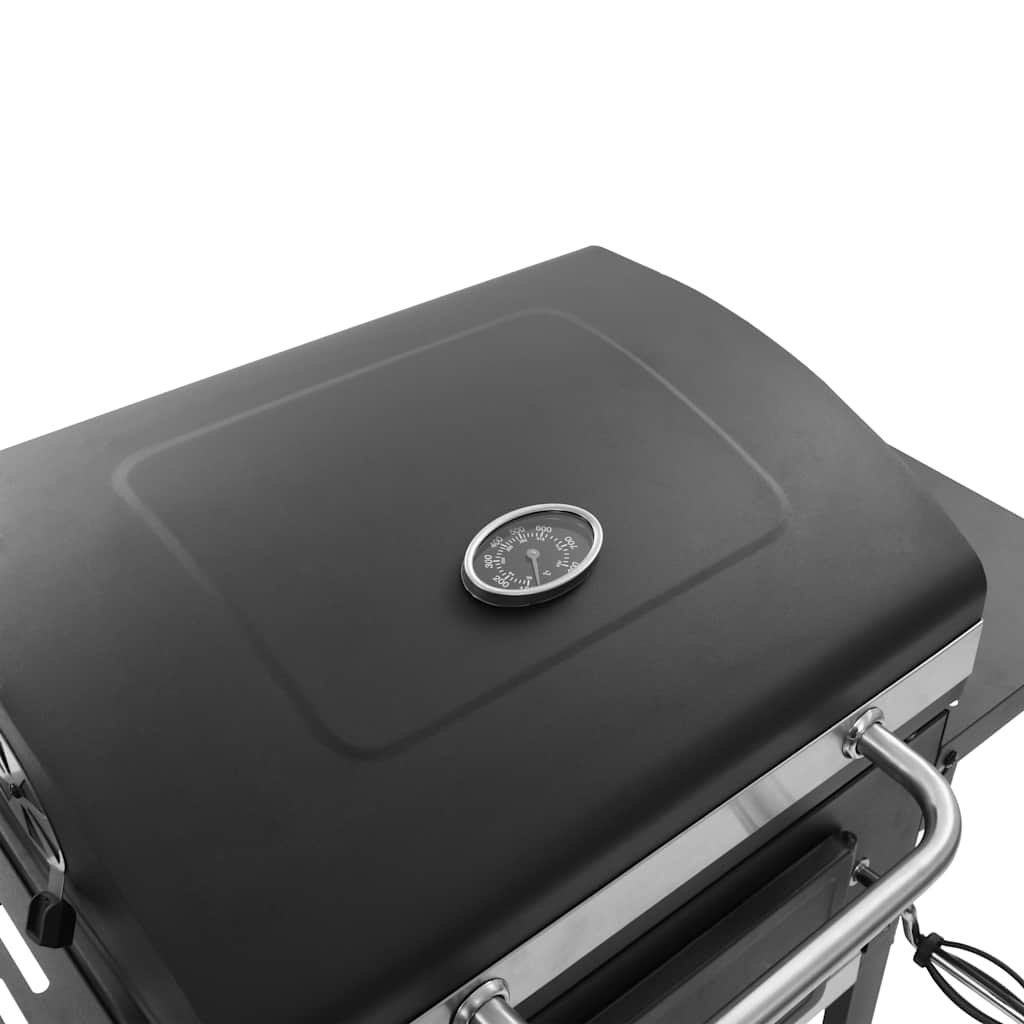 Forno Per Pizza E Barbecue 3-In-1 Nero
