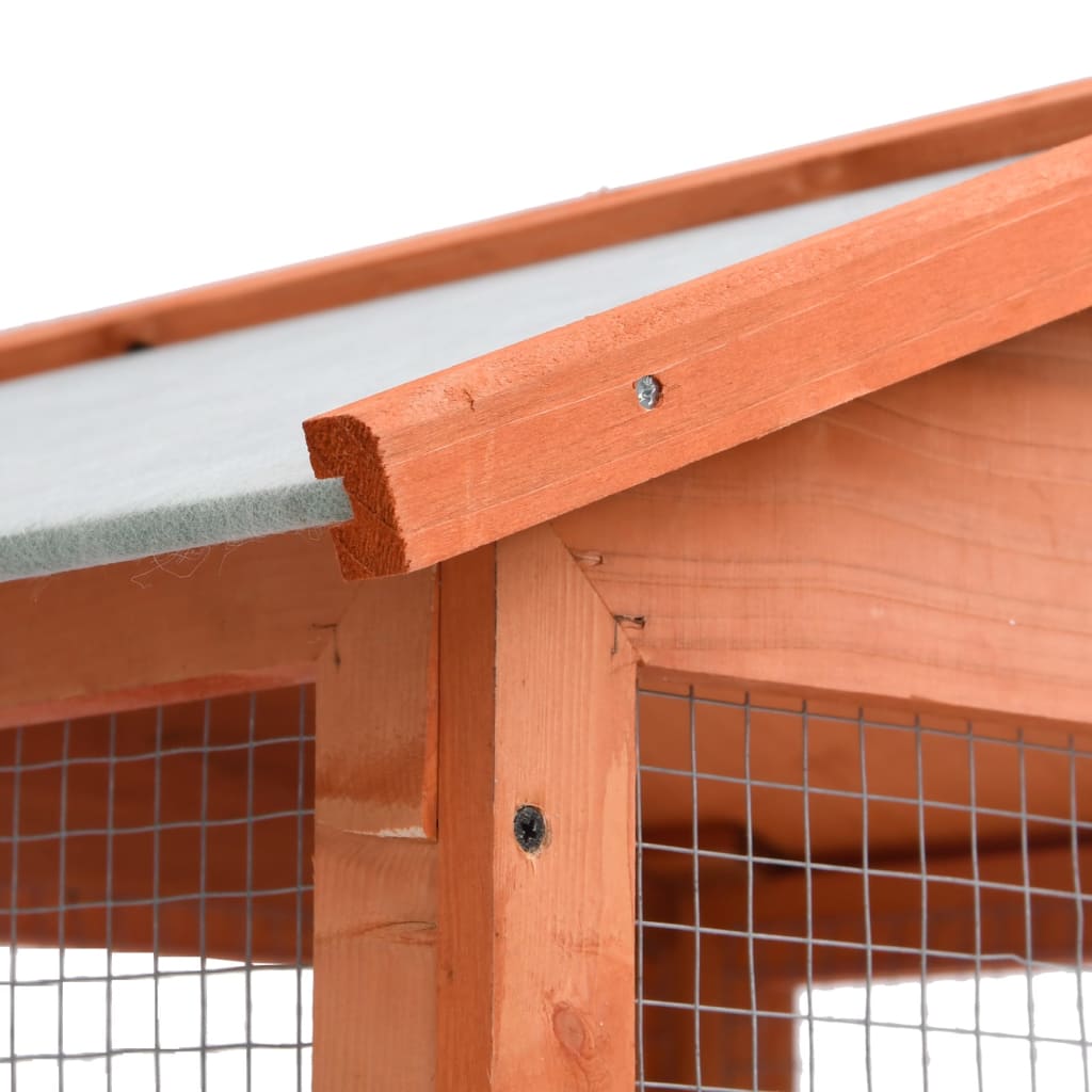 Gabbia Per Uccelli 68X62X166 Cm In Legno Di Abete